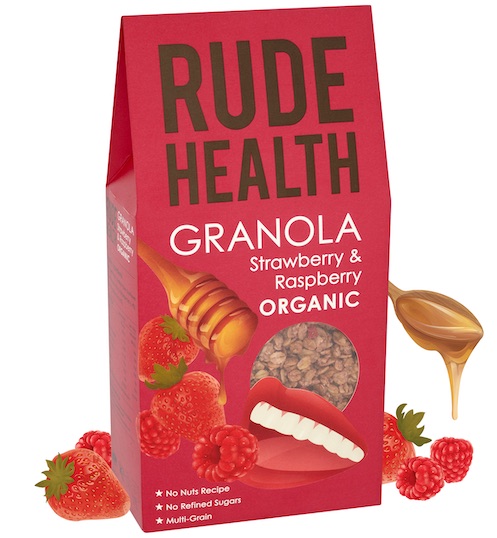 Strawberry & Raspberry Granola-Rude Health