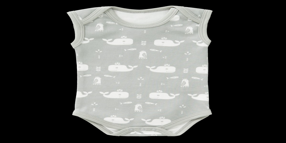 Fresk Organic without Whale Dawn Grey Size: 3‐6 m and 6-12m - Organic & Natural Baby Care - Baby Clothes