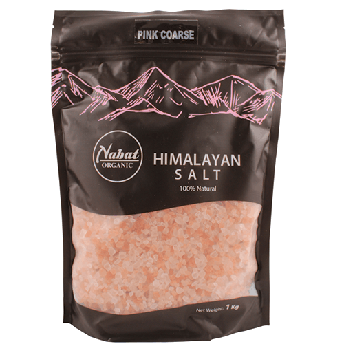 Nabat Organic Himalayan Pink Coarse Salt 1kg