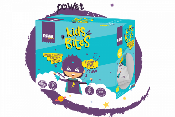 Raw Bites Kids Peanuts Puffs - 1pack