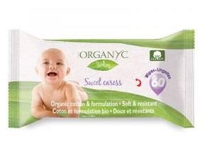 Organyc Baby Wipes