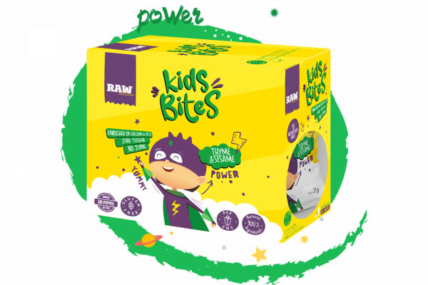 Raw Bites Kids Thyme & Sesame - 1pack