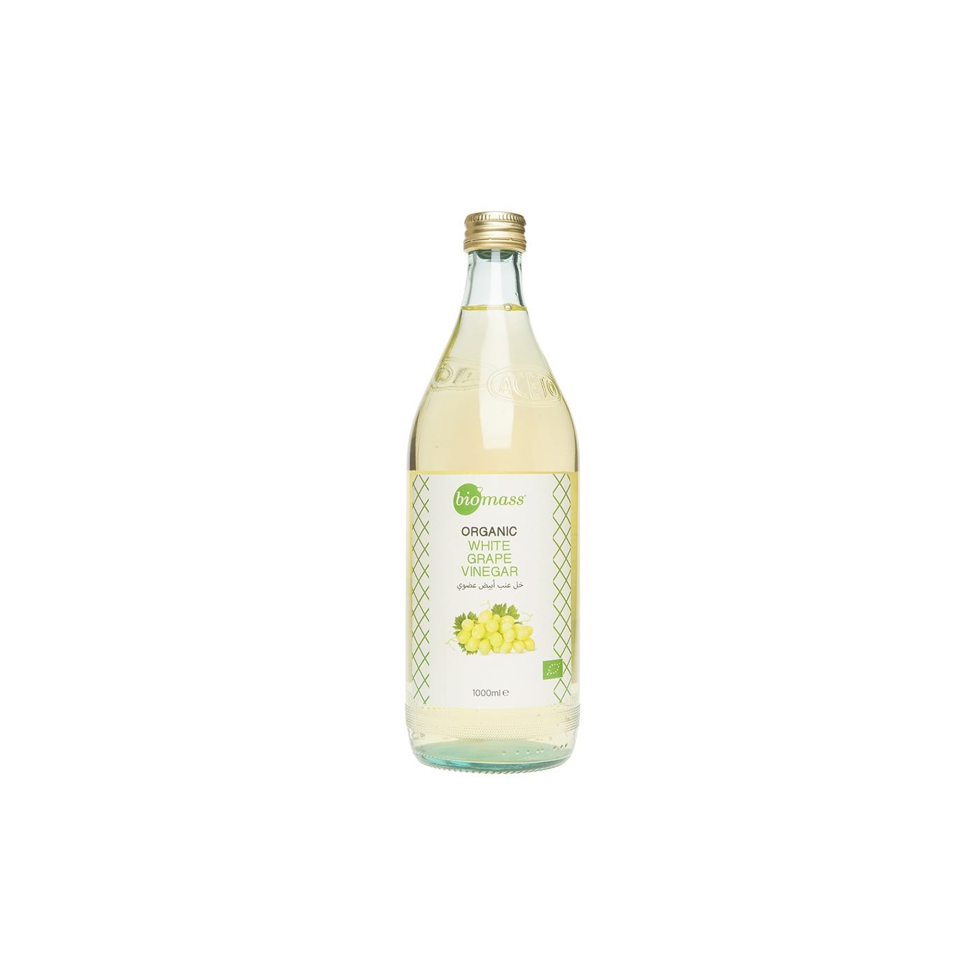 Biomass Organic White Grape Vinegar (Bottle - 1000ml)