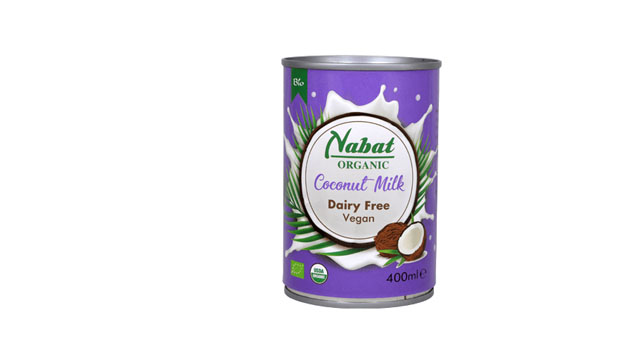 Nabat Organic Coconut Milk Can 400ml