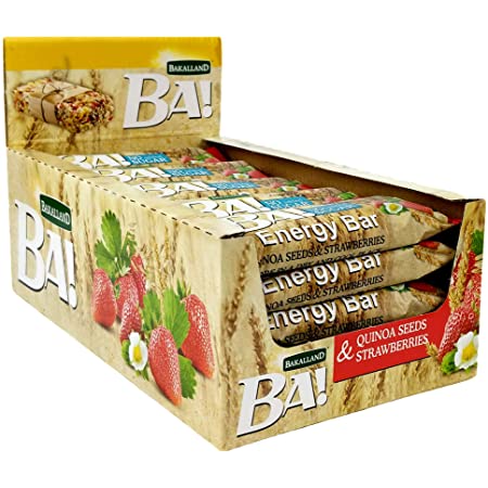 Ba Energy Bar No Sugar Strawberry & Quinoa 30g - 1pack