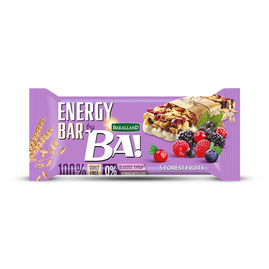 Ba Energy Bar No Sugar 5 Forest Fruits 40g - 1pc