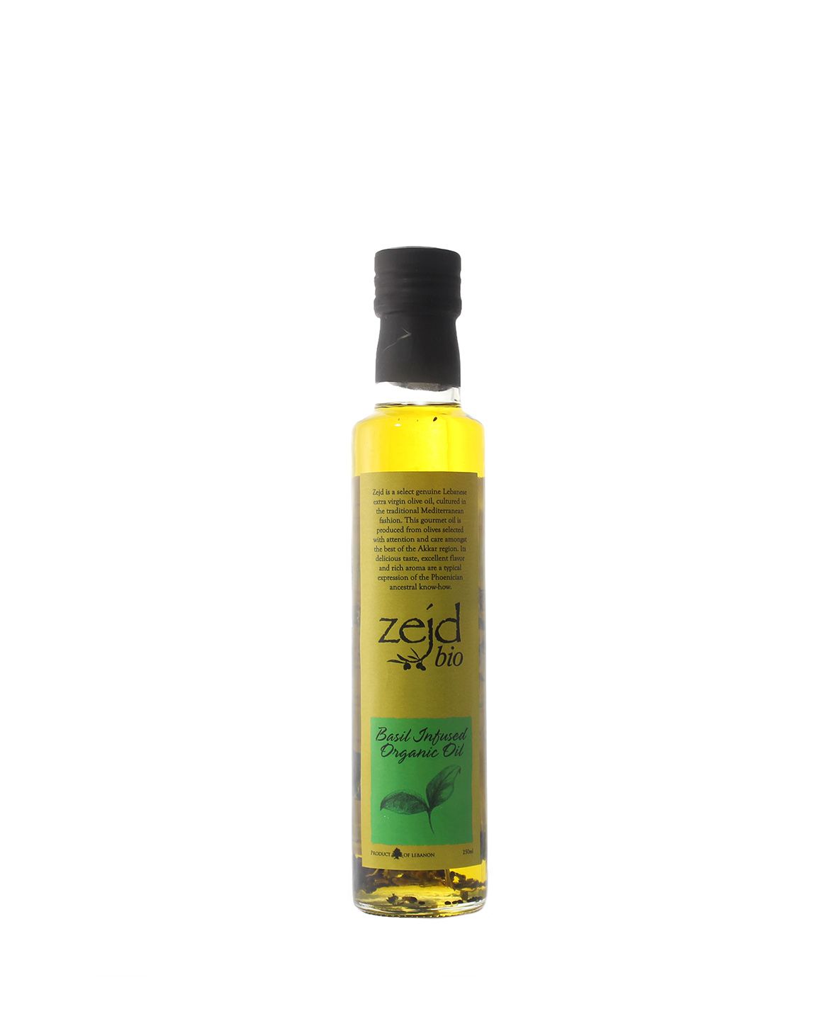 House of Zejd Basil Infusion Oil, 250mL