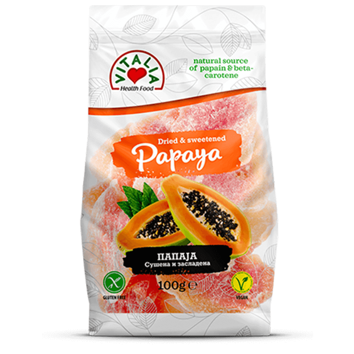 Dried And Sweetened Papaya (100g)