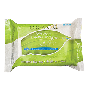 Organyc Feminine Hygiene Wipes