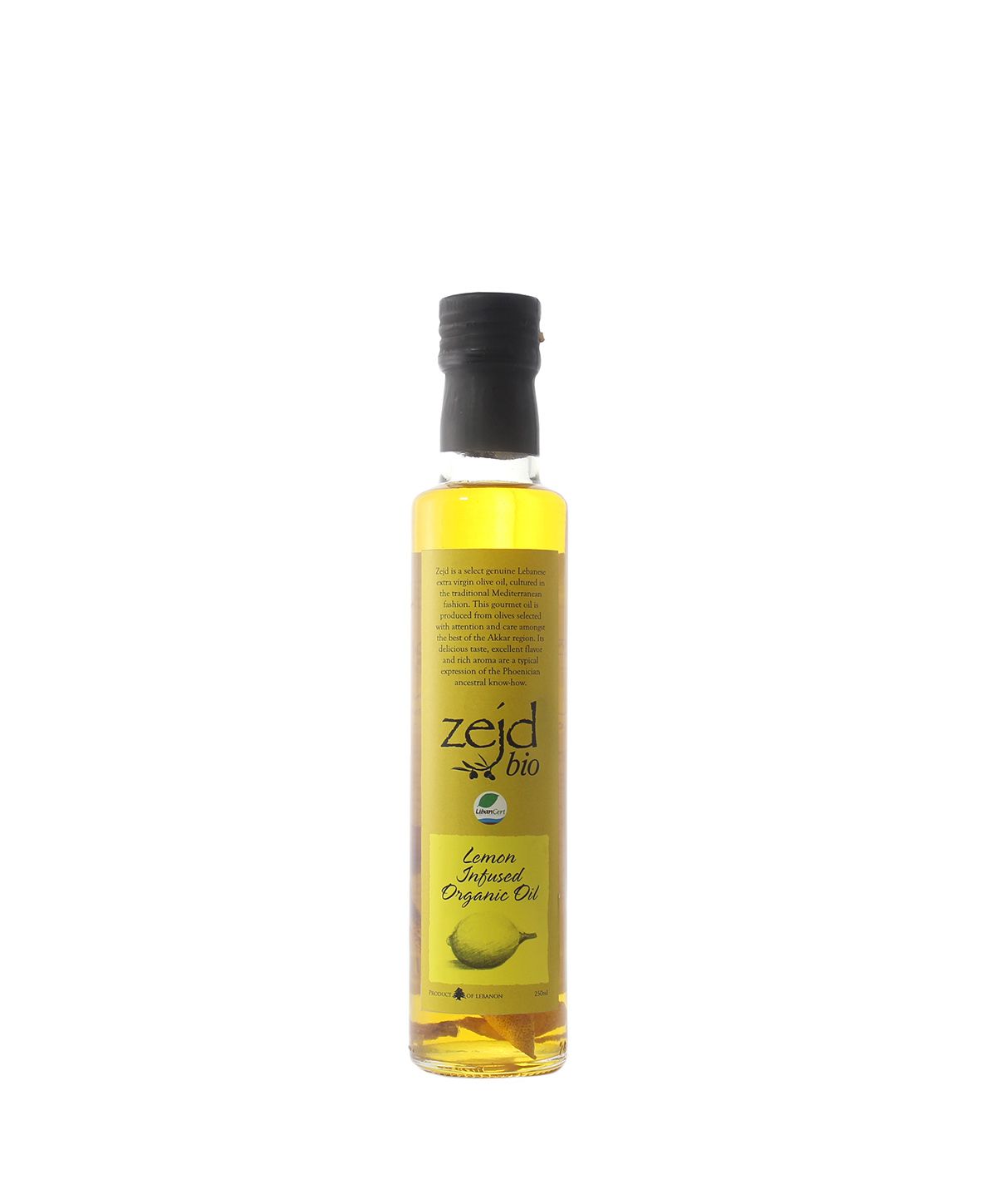 House of Zejd Lemon Infused Oil, 250mL