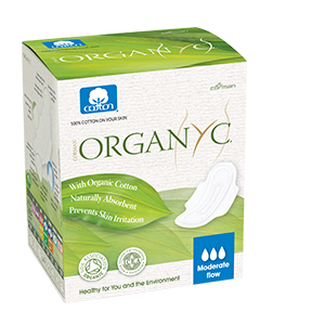 Regular Organic Cotton Compact Applicator Tampons