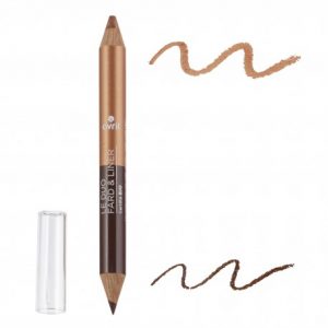 Avril 2 in 1 Eye Shadow & Liner Terre Brulee / Cuivre Irise - Certified Organic