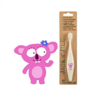 Jack N Jill Bio Toothbrush (TM) Compostable & Biodegradable Handle KOALA