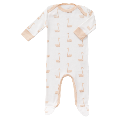 Fresk Bodysuit long sleeve Swan Pale Peach