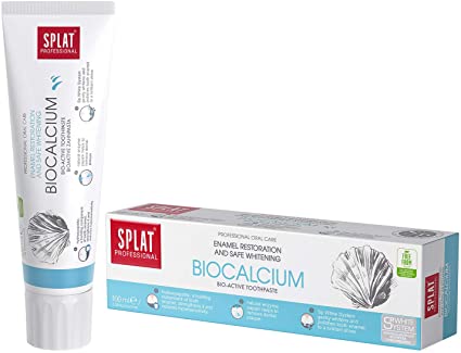 SPLAT Biocalcium Toothpaste, Enamel Strengthening, 125G