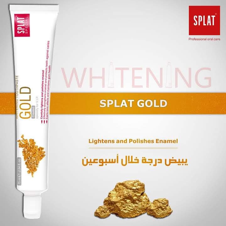 SPLAT GOLD Whitening Toothpaste 75ml