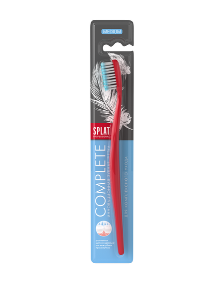 SPLAT Professional Complete Toothbrush, MEDIUM
