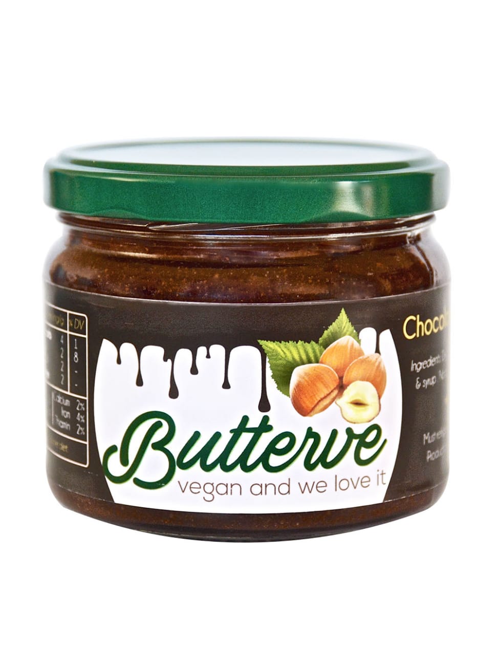 Butterve Chocolate Hazelnut Butter 260g